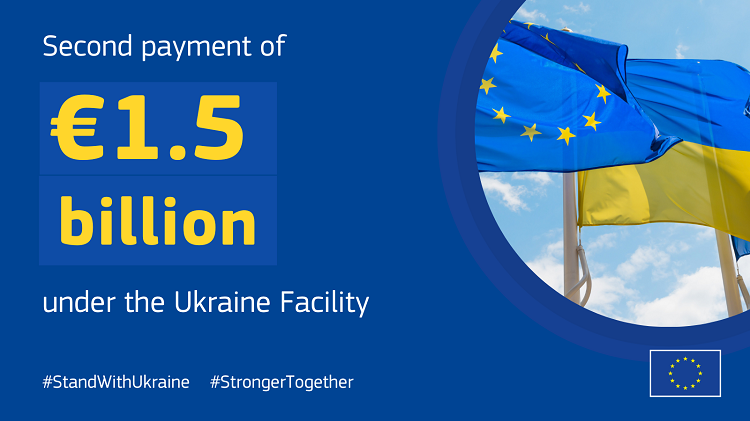 billion in bridge financing to Ukraine